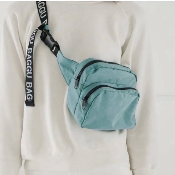 BAGGU Bags Baggu Teal Fanny Pack Poshmark